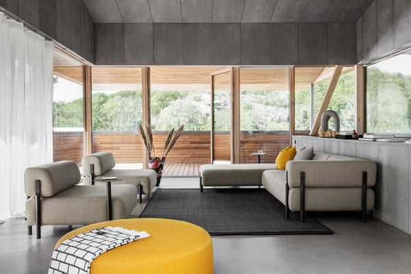 Bon Pouf Round Large Sawdust by Hem - Hem