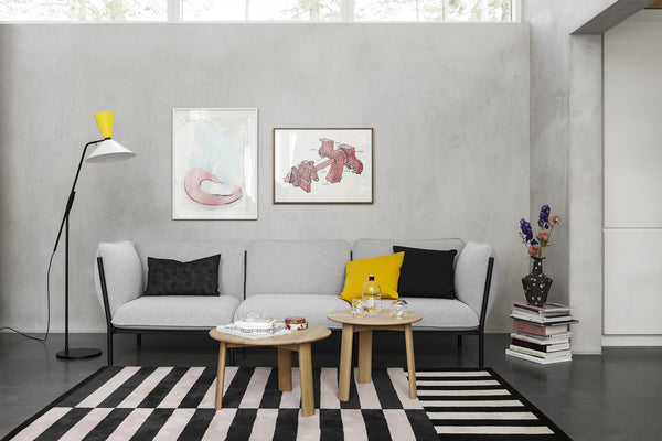 Alle Coffee Coffee Table Small + Medium + Large Natural Oak by Staffan Holm - Hem