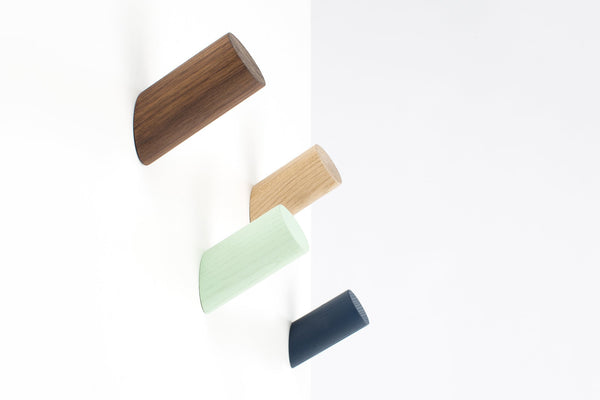 Peg Hook Varnished Oak (Natural) by Jonah Takagi - Hem