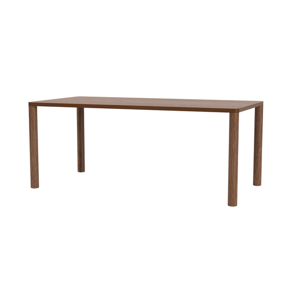 Log Table 180 cm / 71 in Walnut