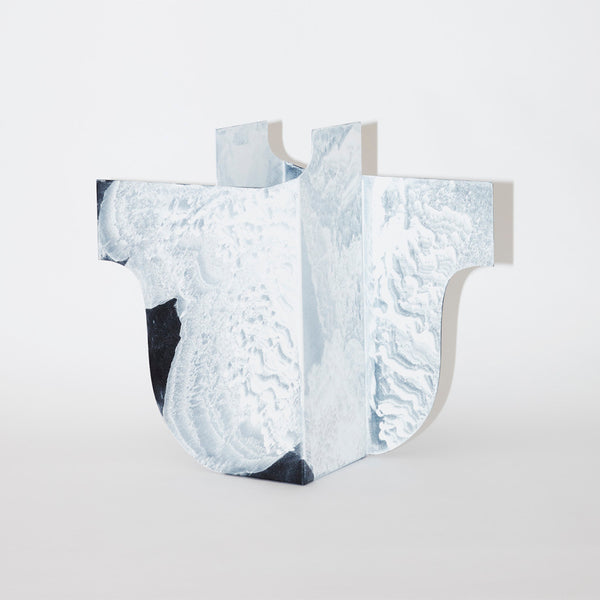 Powder Vase Black / White