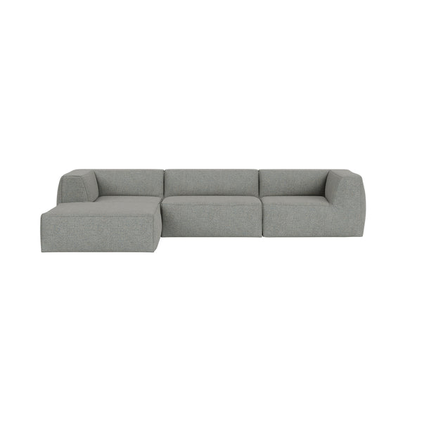 Great 3-seater Sofa Chaise Left Safire 0012