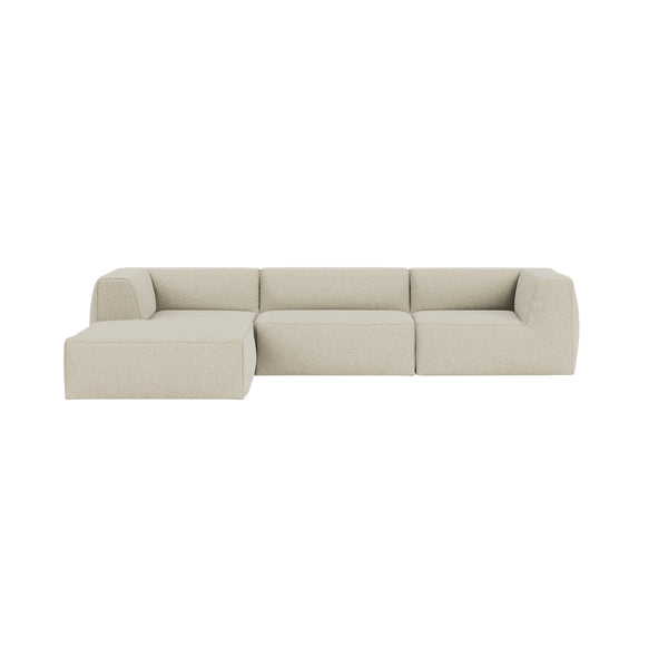 Great 3-seater Sofa Chaise Left Safire 0014