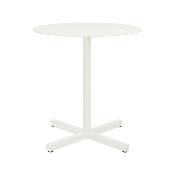 Chop Table Round Grey White