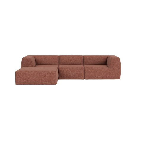 Great 3-seater Sofa Narrow Chaise Left Safire 0013