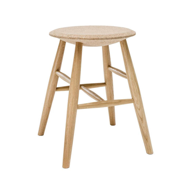 Drifted Bar Stool Light Cork / Oak