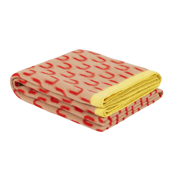 Arch Throw Red / Beige / Yellow