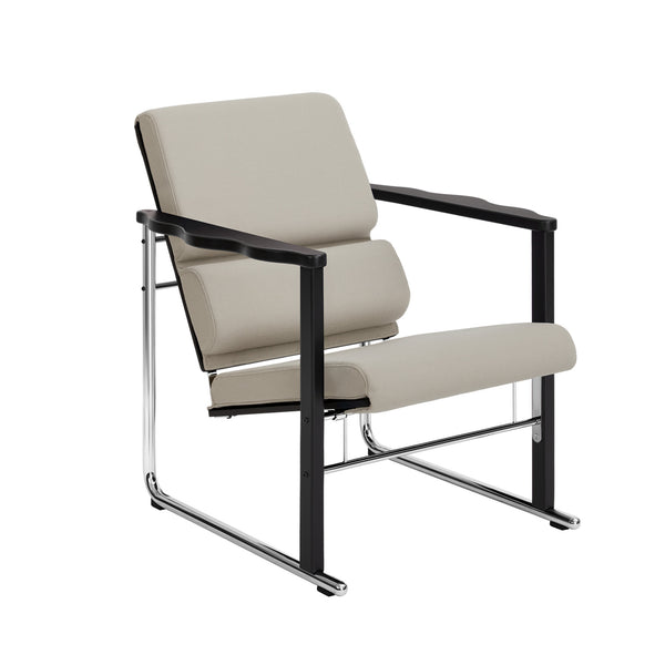 Experiment Lounge Chair 502 / Black / Light Beige