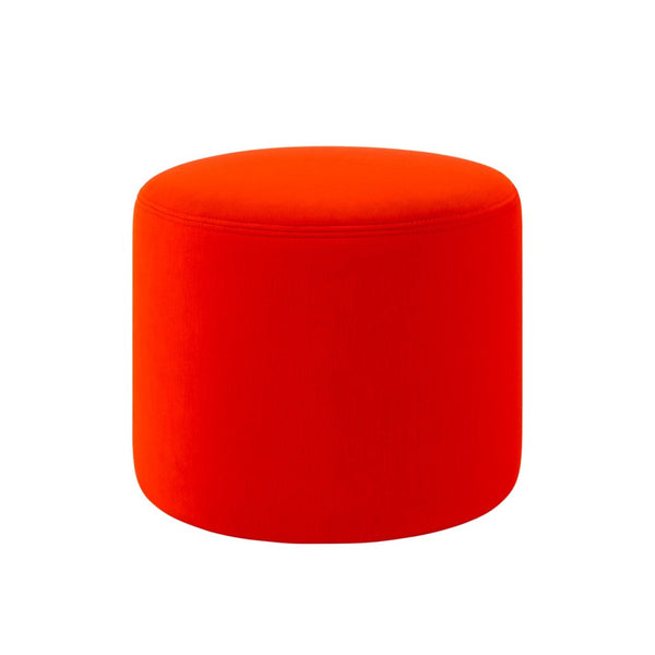 Bon Pouf Round Red