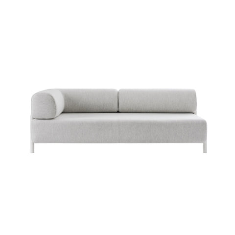 Palo 2-seater Sofa Chaise Left Chalk