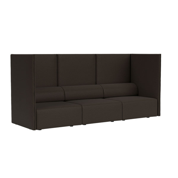 Palo Block 3-seater Sofa High Back Amdal 280