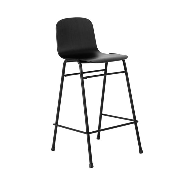 Touchwood Counter Chair Black / Black