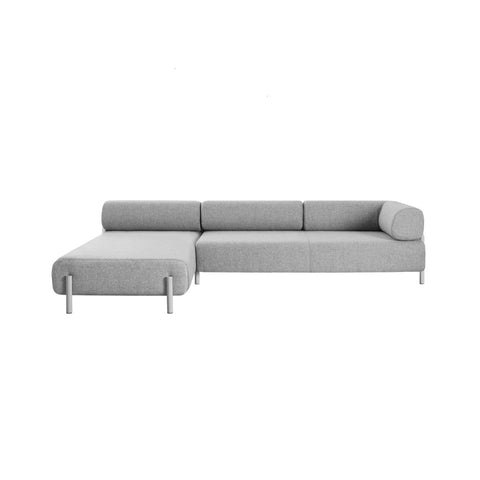 Palo Corner Sofa Left Grey