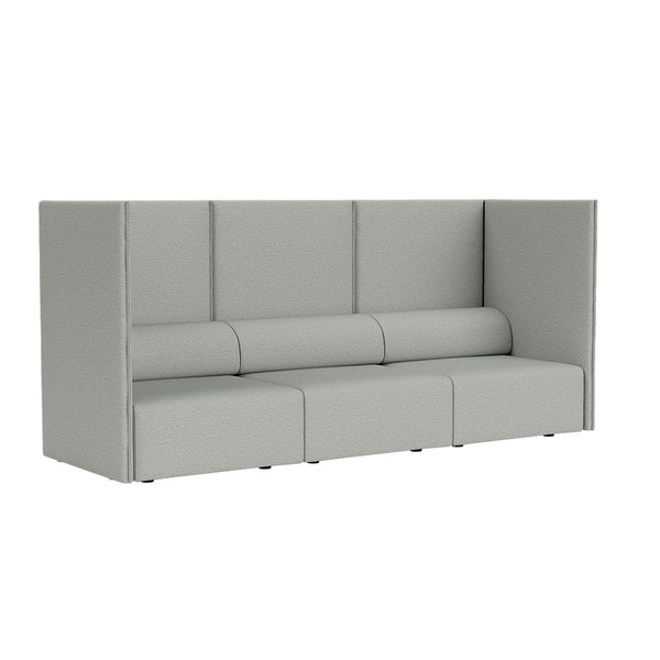 Palo Block 3-seater Sofa High Back Amdal 130