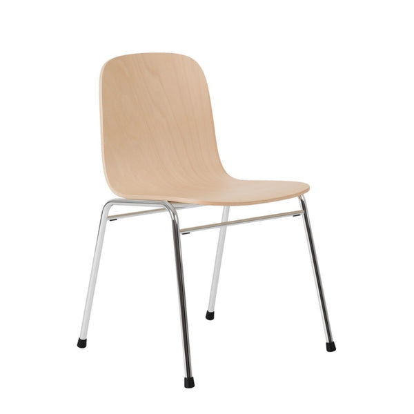 Touchwood Chair Beech / Chrome