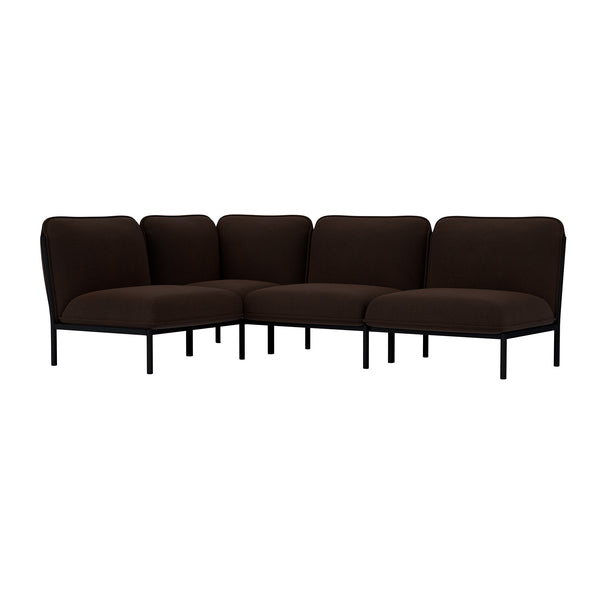 Kumo Corner Sofa Left Sera Rosewood