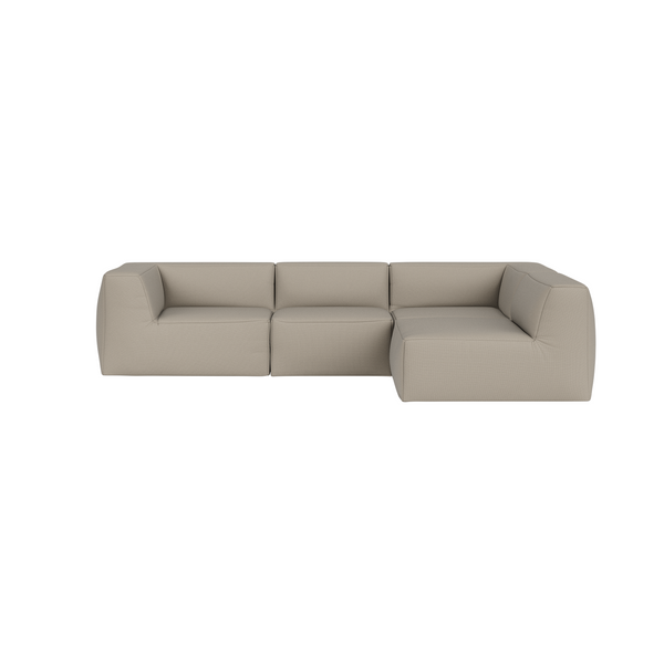 Great 3-seater Sofa Narrow Corner Right Autumn 0331