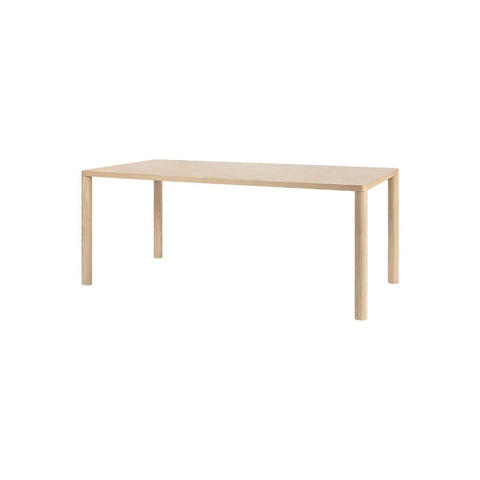 Log Table 180 cm / 71 in Oak