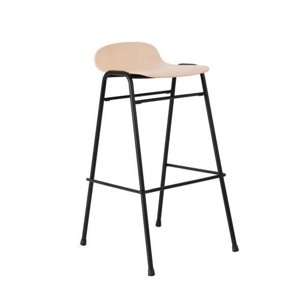 Touchwood Bar Stool Beech / Black