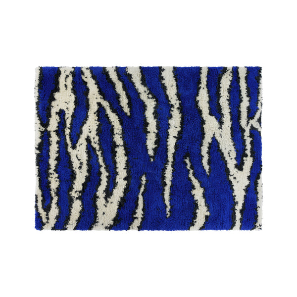 Monster Rug Medium Ultramarine Blue / Off-white