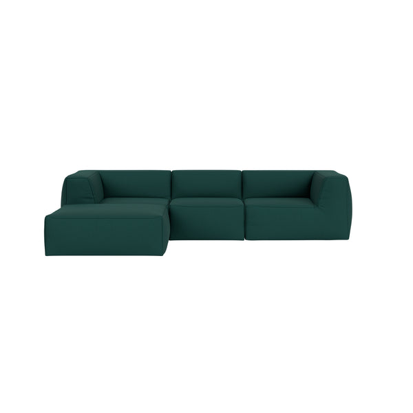 Great 3-seater Sofa Narrow Chaise Left Autumn 0971