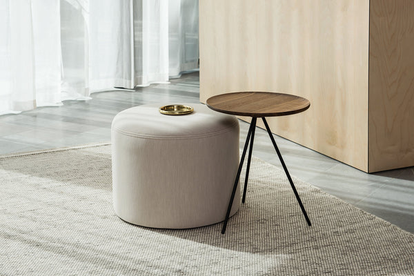 Key Side Table Black / Black by GamFratesi - Hem