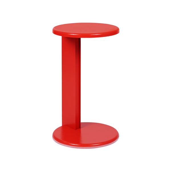 Lolly Side Table Traffic Red Gloss