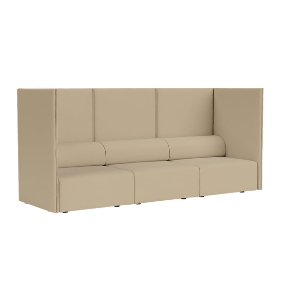 Palo Block 3-seater Sofa High Back Autumn 221