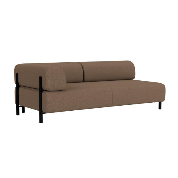 Palo 2-seater Sofa Chaise Left Autumn 361/Black 