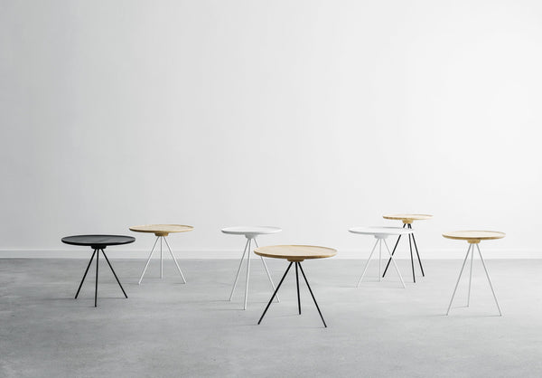 Key Side Table Black / Black by GamFratesi - Hem