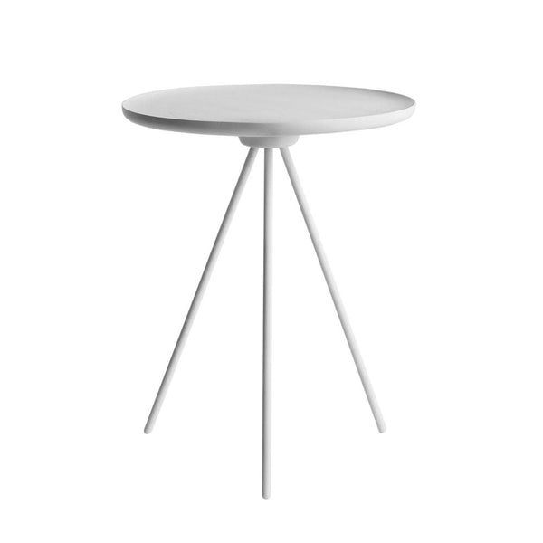 Key Side Table White / White