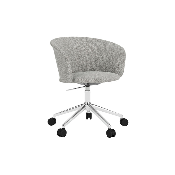 Kendo Swivel Chair 5-star Castors Storr 612/Polished