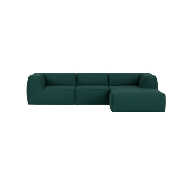 Great 3-Seater Sofa Narrow Chaise Right Autumn 0971