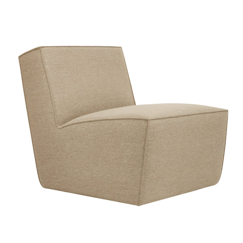 Hunk Lounge Chair Beige