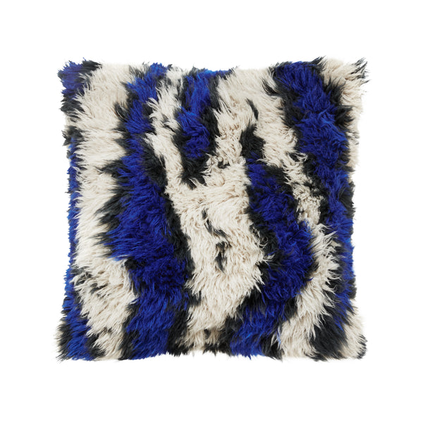 Monster Cushion Medium Ultramarine Blue / Off-white