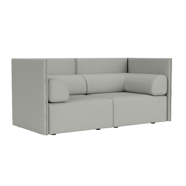 Palo Block 2-seater Sofa Medium Back with Armrests Amdal 130