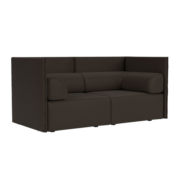 Palo Block 2-seater Sofa Medium Back with Armrests Amdal 280