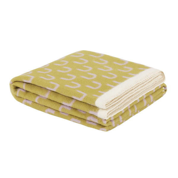 Arch Throw Pistachio / Lilac / Cream