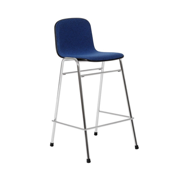 Touchwood Counter Chair Cobalt / Chrome