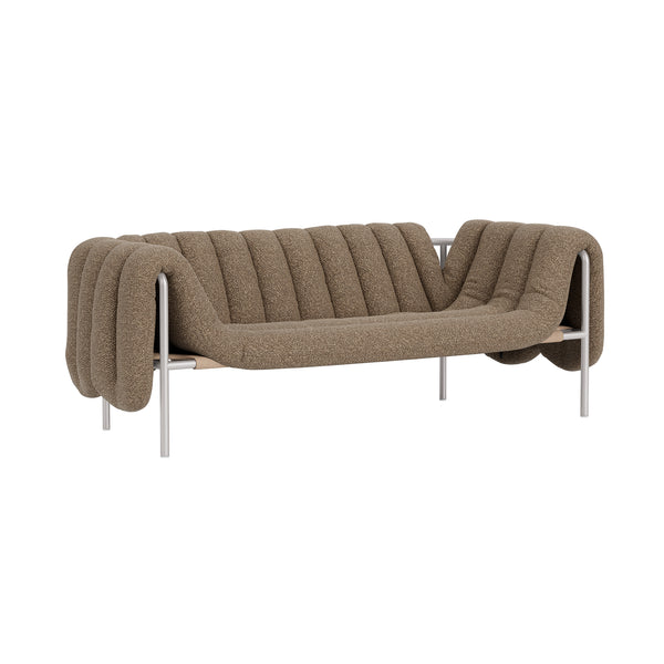 Puffy 2.5-seater Sofa Storr 3405 / Stainless