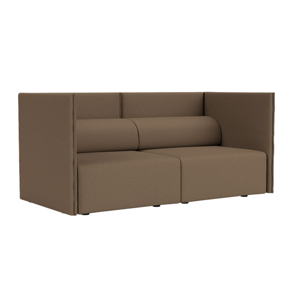 Palo Block 2-seater Sofa Medium Back Autumn 361