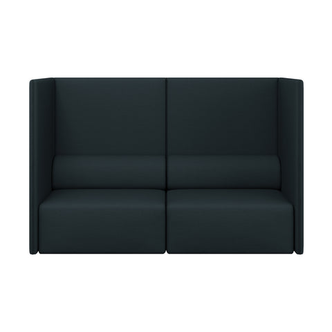 Palo Block 2-seater Sofa High Back Pine