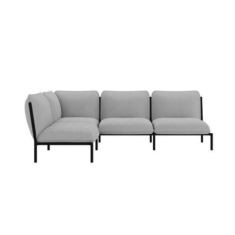 Kumo Corner Sofa Left Porcelain