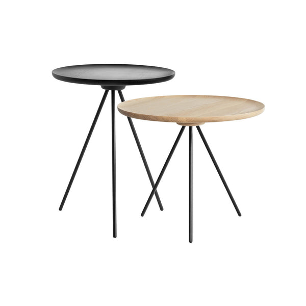 Key Coffee + Side Table Black & Ash