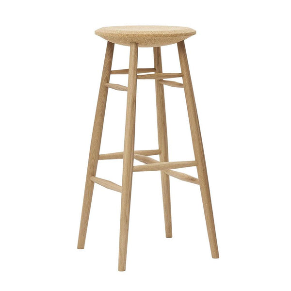 Drifted Bar Stool Light Cork / Oak