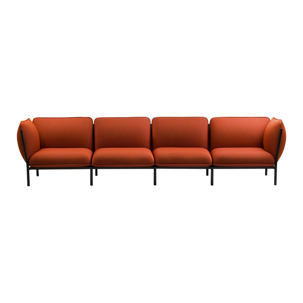 Kumo 4-seater Sofa with Armrests Canyon