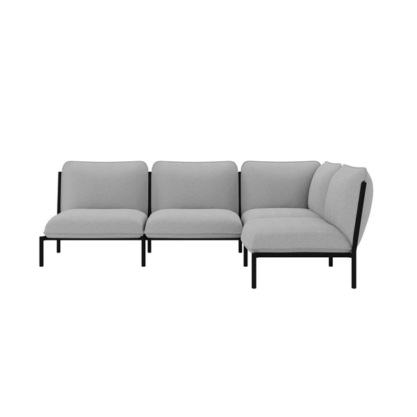 Kumo Corner Sofa Right Porcelain