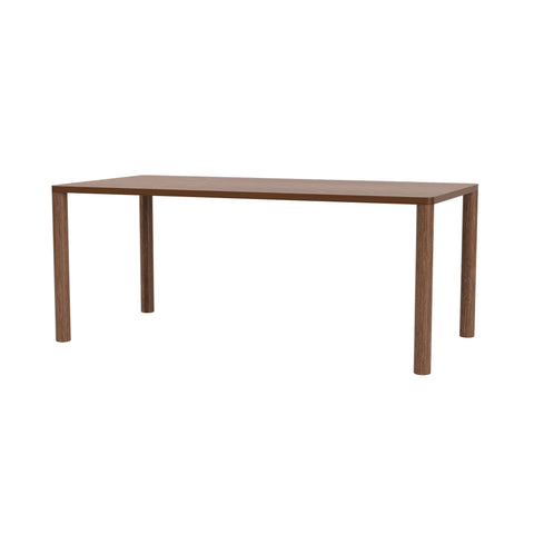 Log Table 180 cm / 71 in Walnut