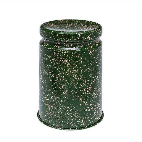 Last Stool Green / Pink Splatter