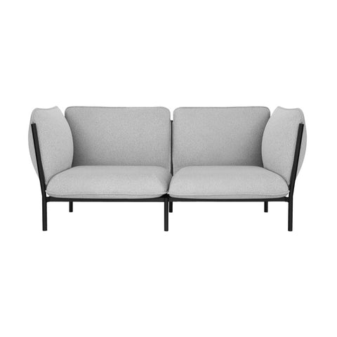 Kumo 2-seater Sofa with Armrests Porcelain